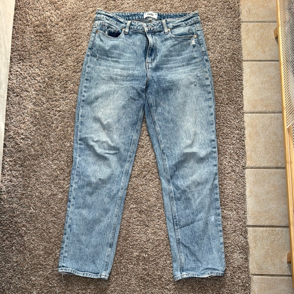 PAIGE Straight Leg Jeans